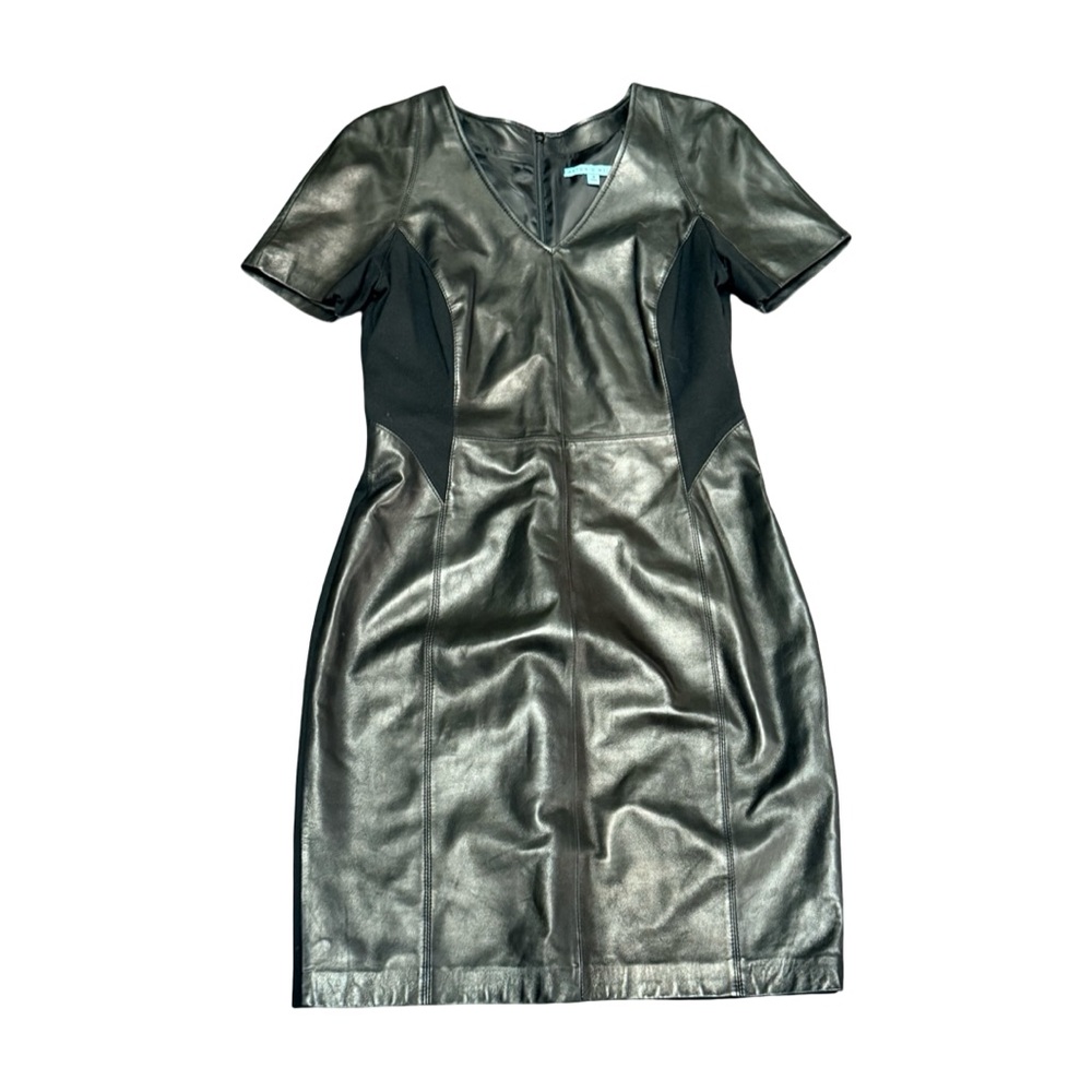 ANTONIO MELANI Shimmering Silver Midi Dress - Picture 2 of 11